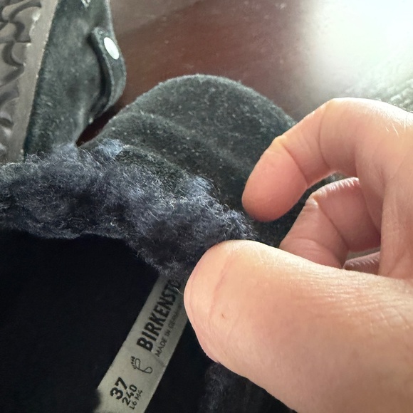 Birkenstock Boston Shearling Clog - Women's - Black - Size 37 - Picture 5 of 5